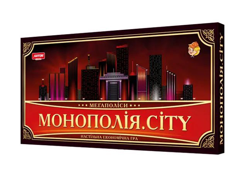 Економічна гра Монополія CITY. Artos Games 4820130621137