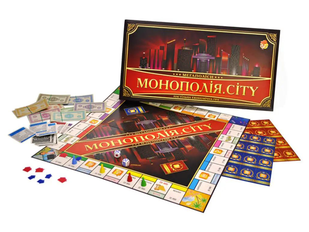 Економічна гра Монополія CITY. Artos Games 4820130621137