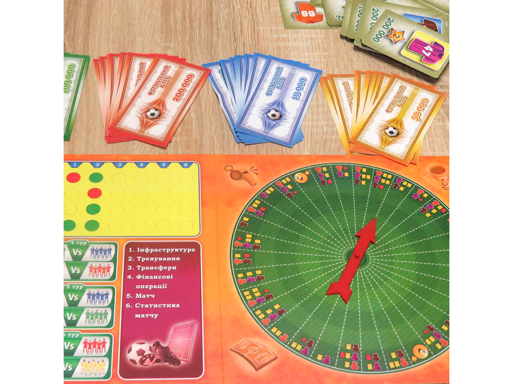 Настільна гра "Футбольні клубиі", 8+, Artos Games