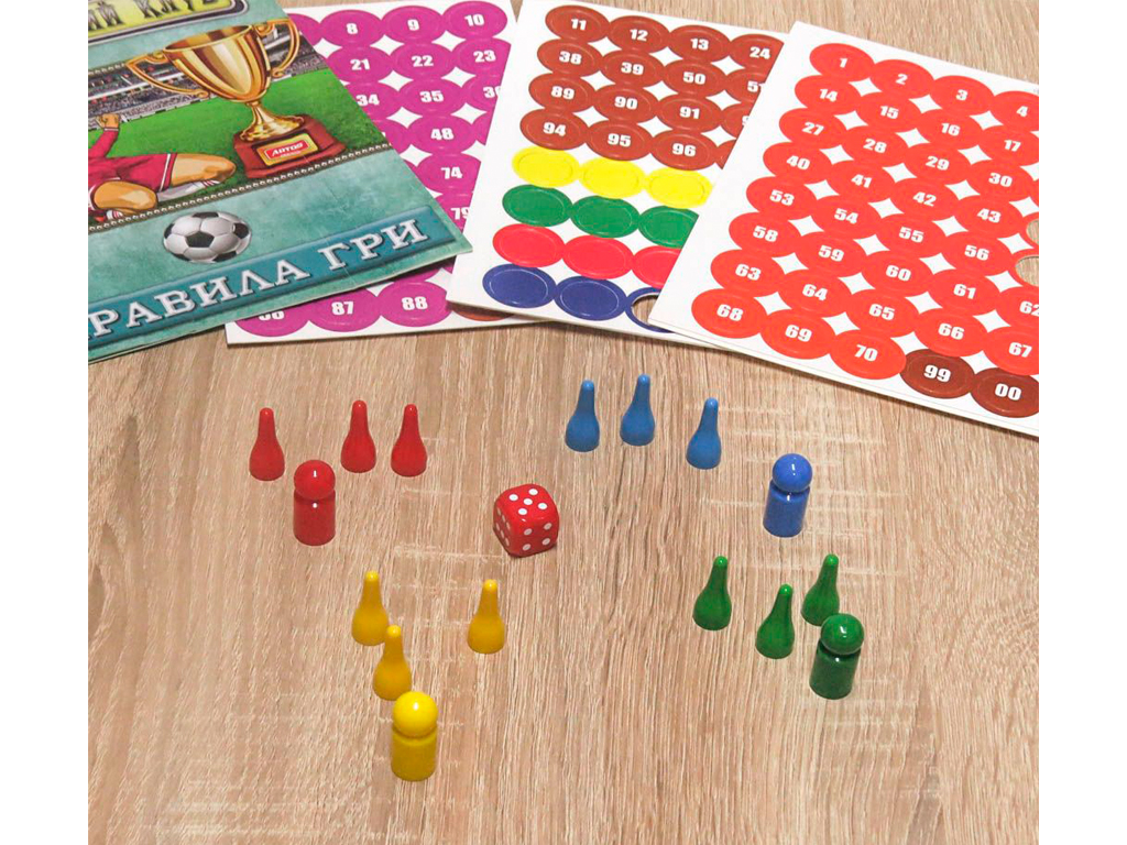 Настільна гра "Футбольні клубиі", 8+, Artos Games