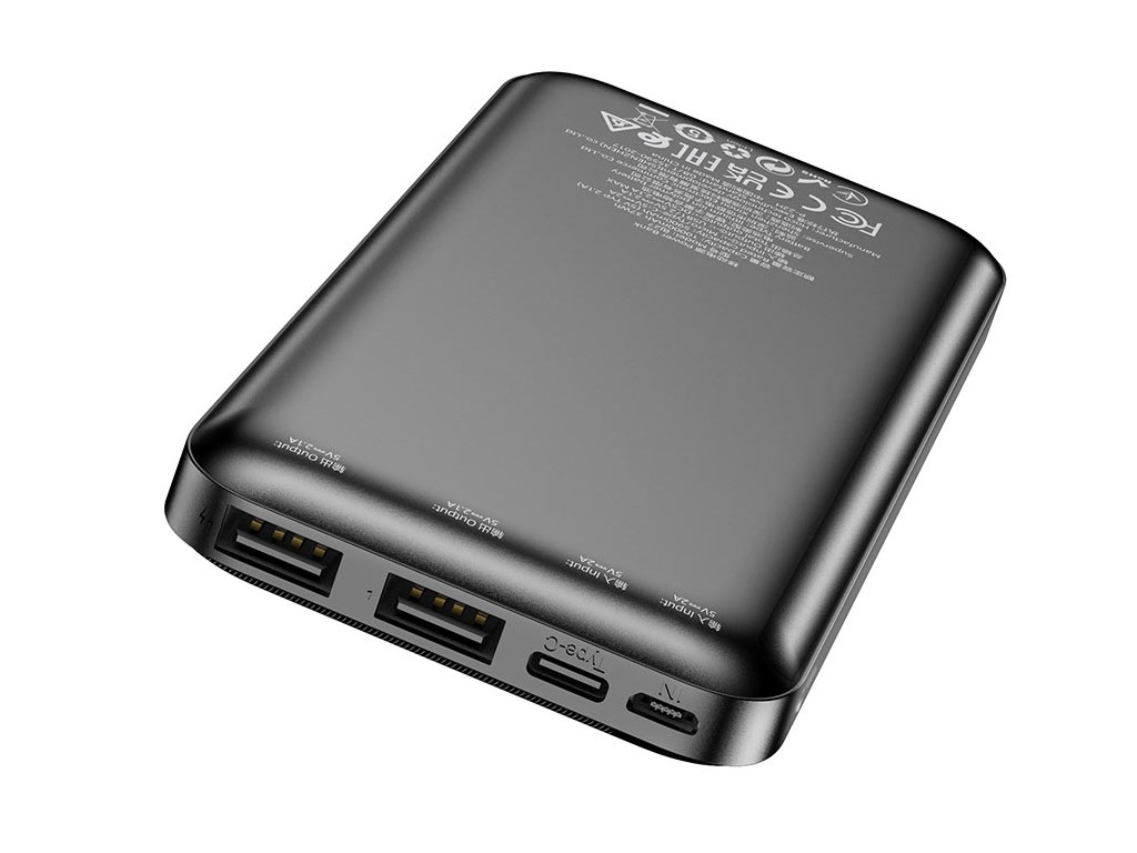Повербанк 10-Ah, Borofone 87995 Black