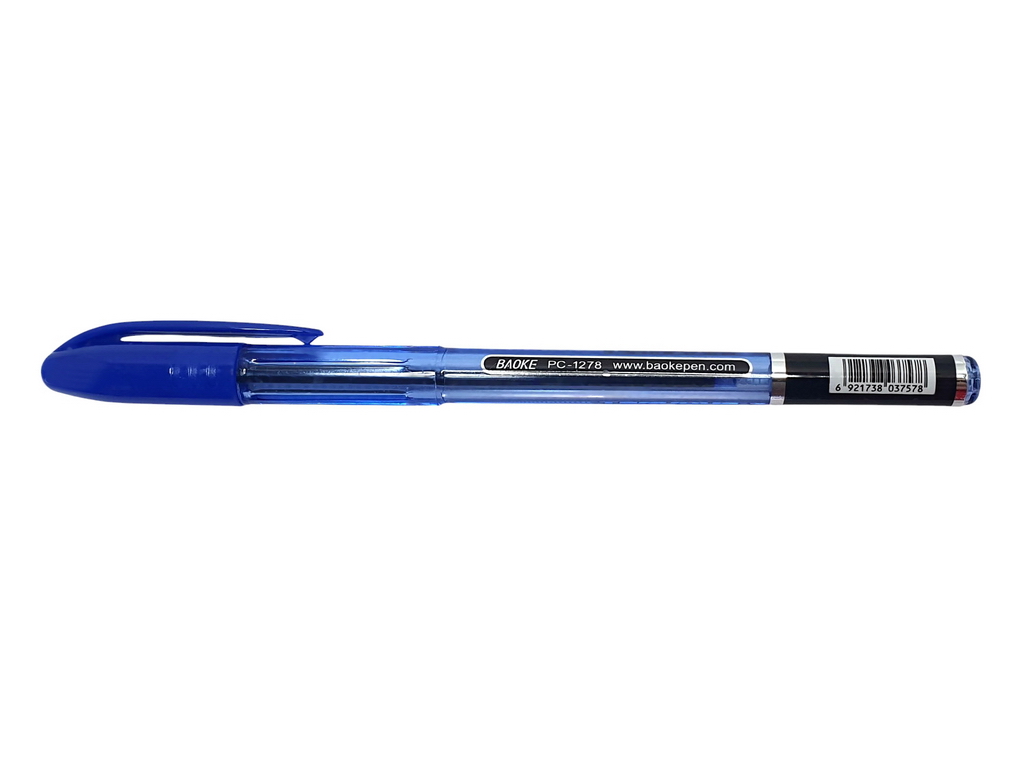 Ручка масляная синяя Baoke. AIHAO BK1278