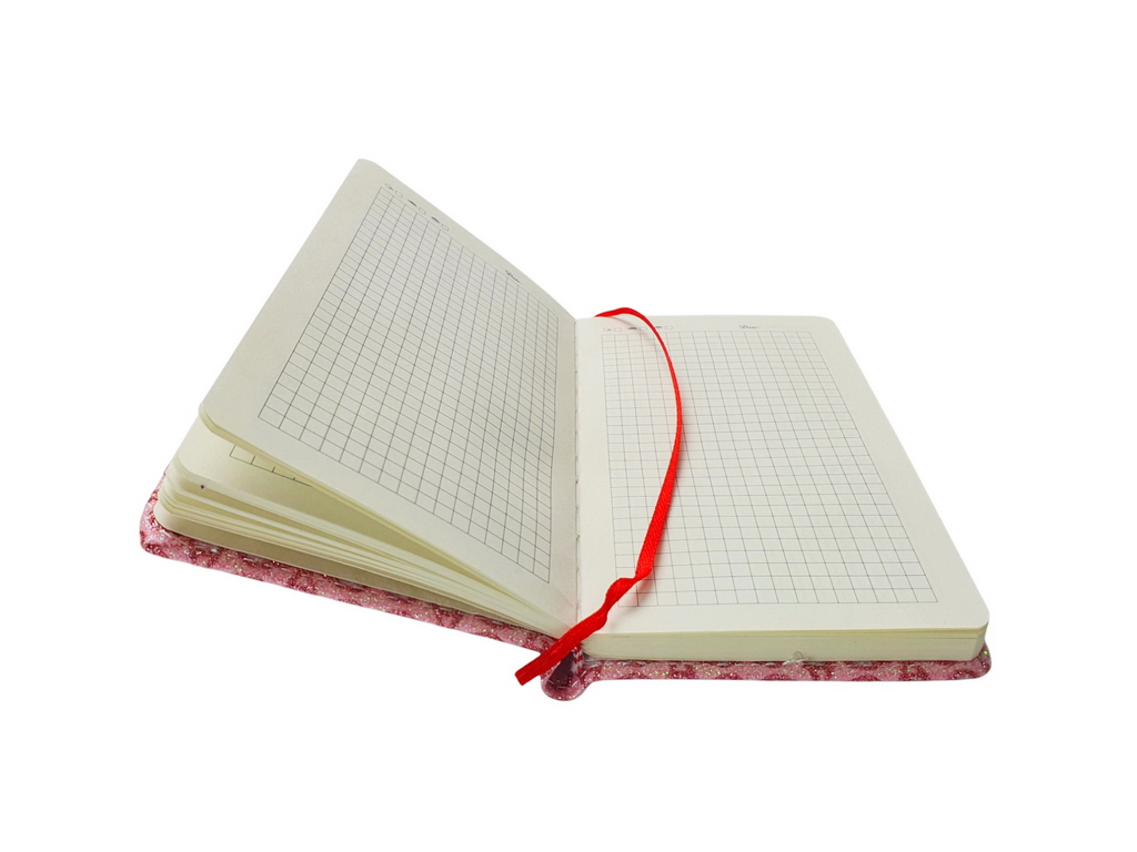 Блокнот с блестящей обложкой 14х8,5 см. AIHAO CS-14625-60