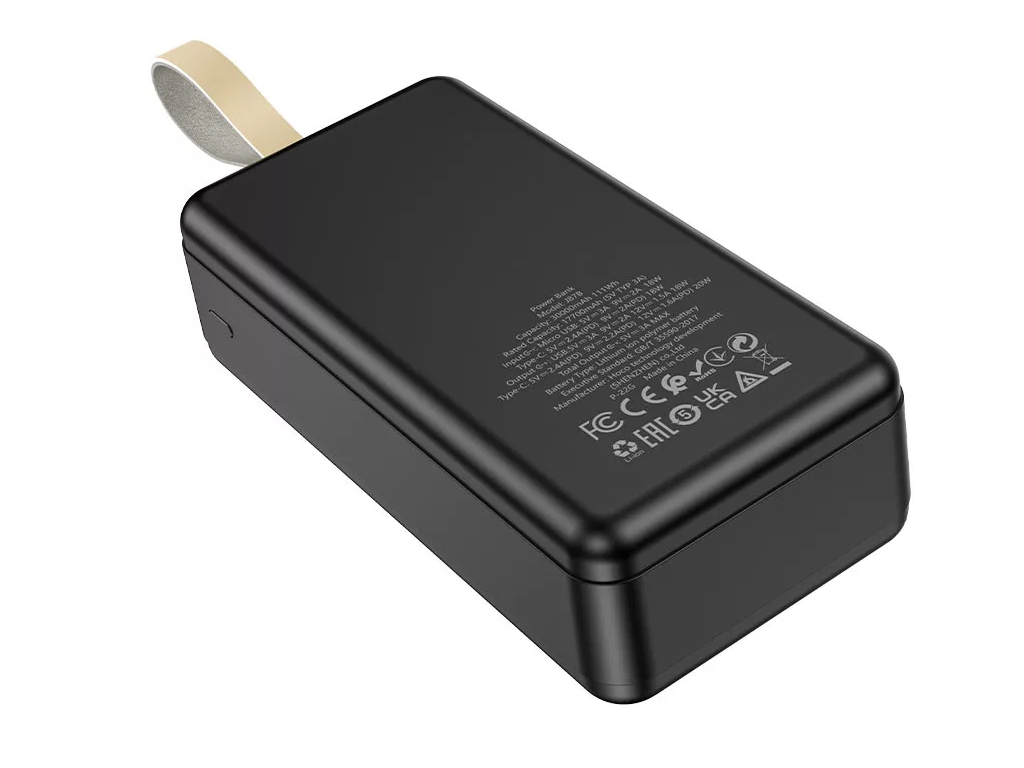 Повербанк J87B PD20W +QC3.0 30-Ah, Hoco 79151 Black