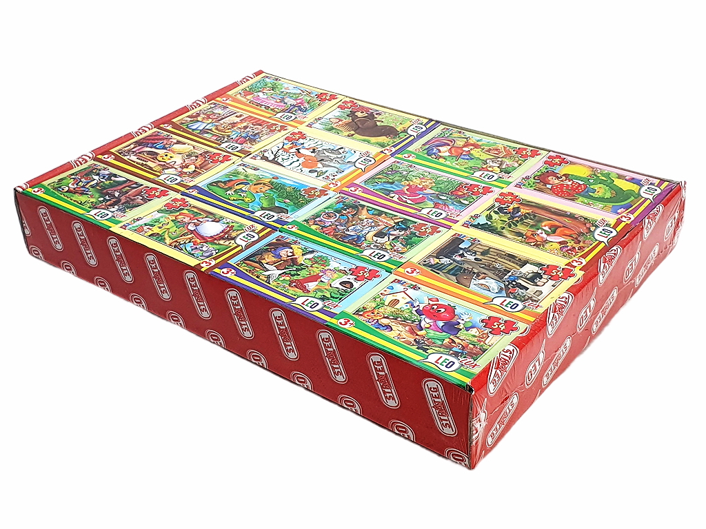 Купить Пазлы 54 элемента, Любимые сказки, Leo (цена за 1 шт) недорого