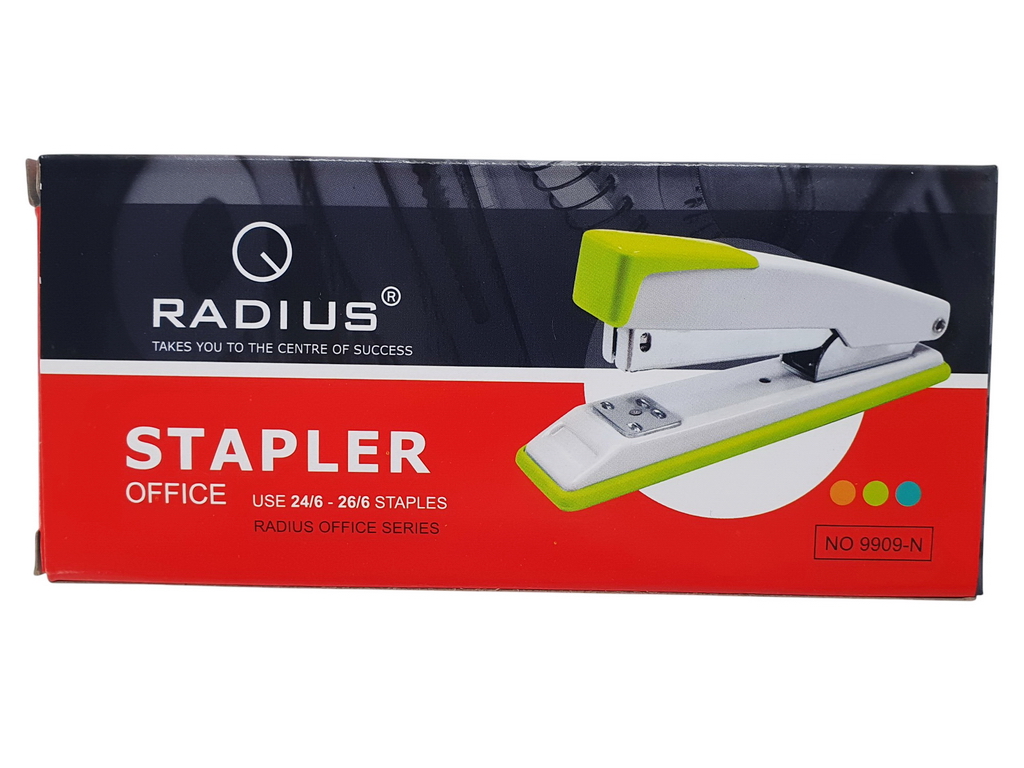 Степлер неоновый. RADIUS 9909 N-R