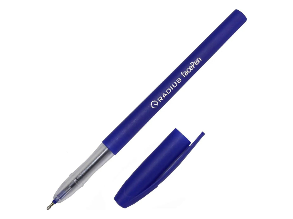 Ручка кулькова синя. Radius Face pen