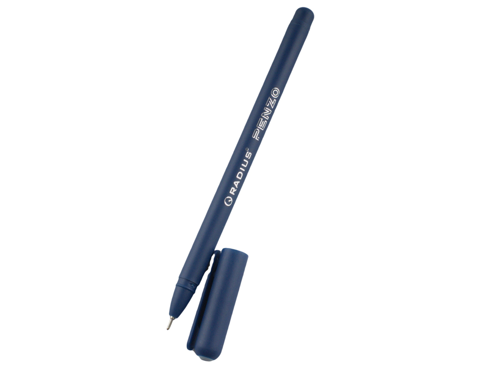 Ручка кулькова синя PENZO, синій корпус, лінія написання 6000 м. PENZO -Jumbo Refill син