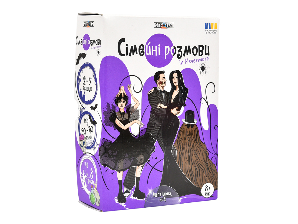 Настольная игра карточная Семейные разговоры, 108 карточек с вопросами, Strateg