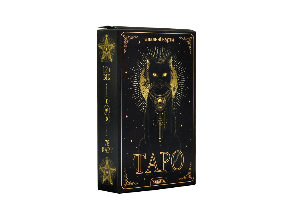 Карты игральные Таро, 78 карт, 12,8 см, с инструкцией, Strateg