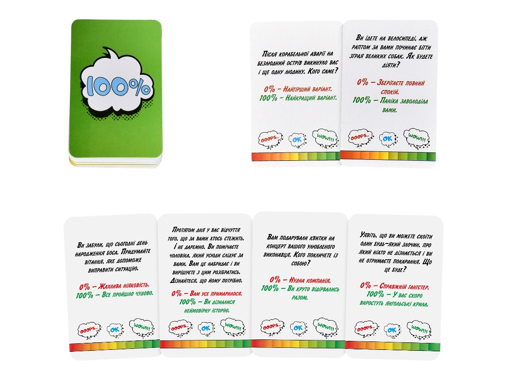 Настольная игра карточная 100% Веселая компания, кооперативная игра, логика и общение, Strateg