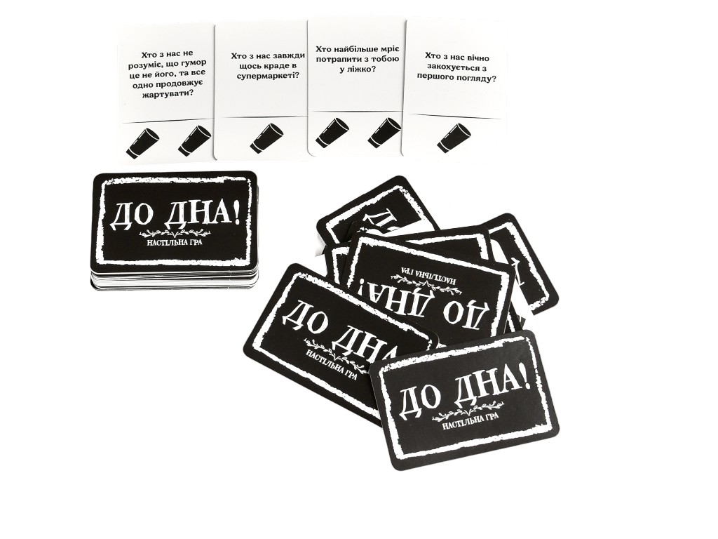 Настольная игра "До дна!", для компании 30971, 18+, Strateg