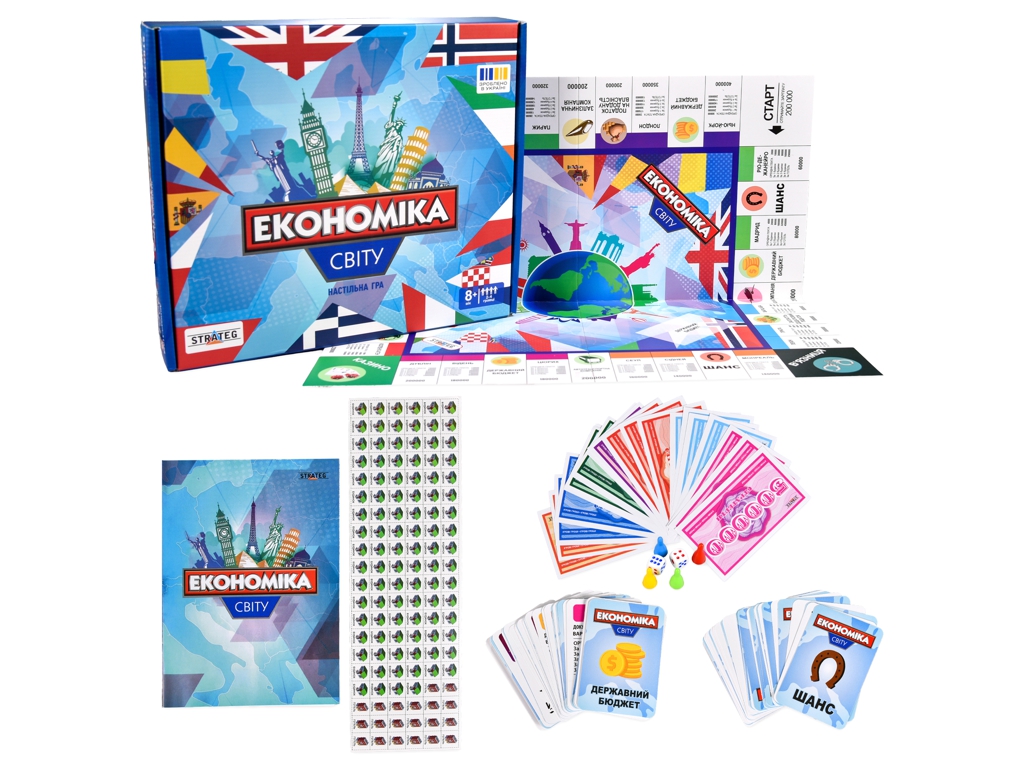 Настольная игра Экономика мира, Strateg 31028