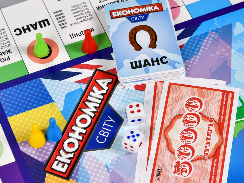 Настольная игра Экономика мира, Strateg 31028