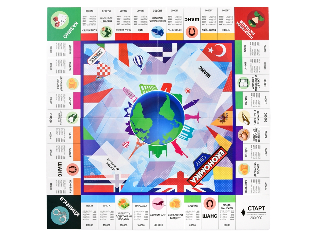 Настольная игра Экономика мира, Strateg 31028