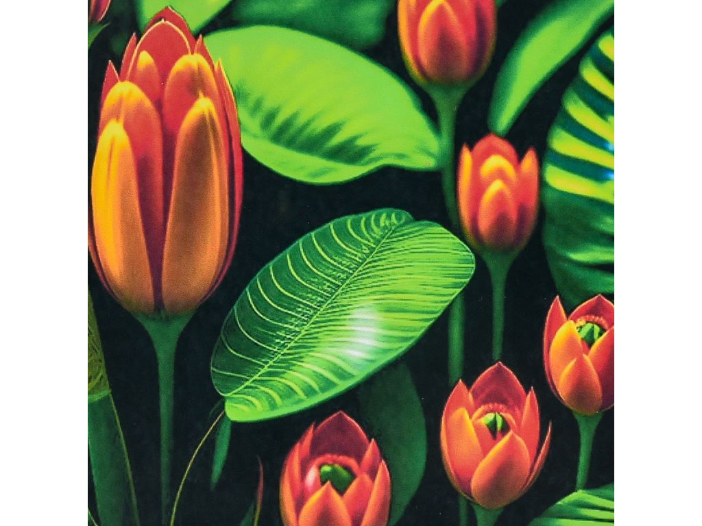 Купить Алмазная картина Экзотика цветов 30х30 см, Strateg