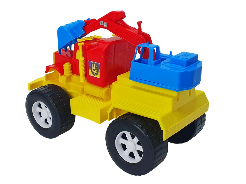 Трак экскаватор Maximus 5160, игрушечная спецтехника, пластик