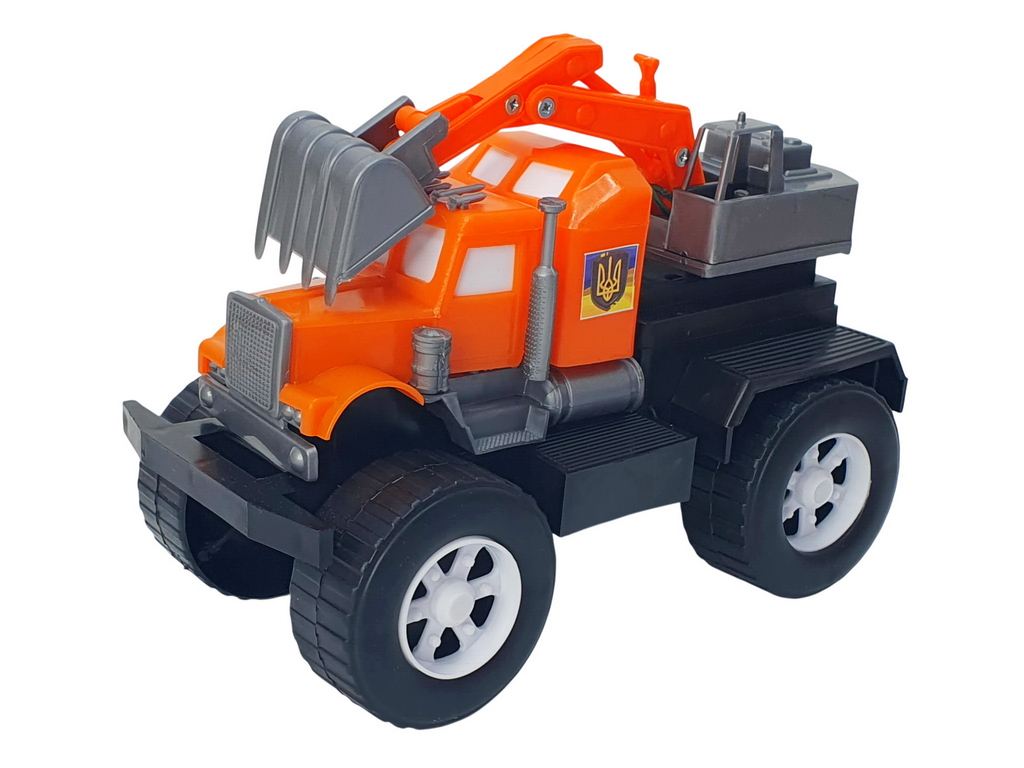 Трак экскаватор Maximus 5160, игрушечная спецтехника, пластик