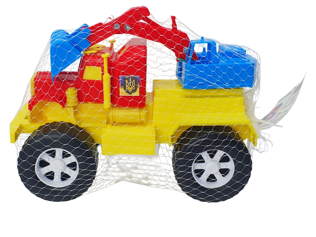 Трак экскаватор Maximus 5160, игрушечная спецтехника, пластик