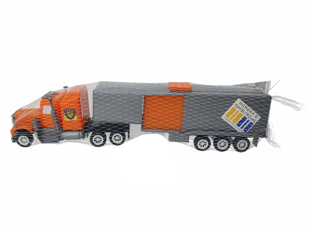 Машинка автовоз трейлер Mini Truck 5168, 38 см, с прицепом, Maximus