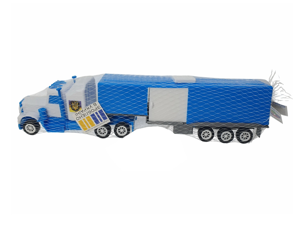 Машинка автовоз трейлер Mini Truck 5168, 38 см, с прицепом, Maximus