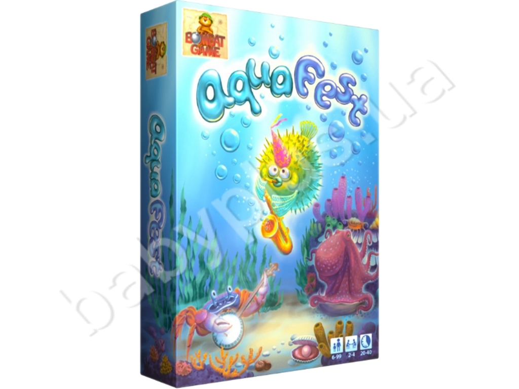 Настольная игра АкваФест. Bombat Game 4820172800293