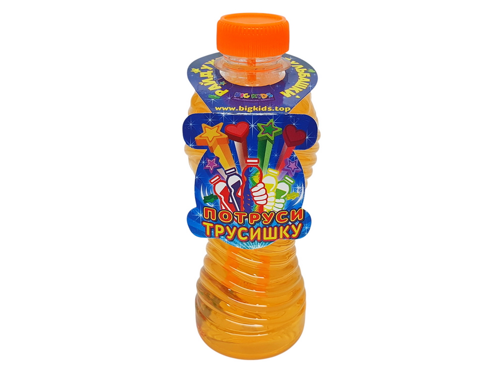 Мыльные пузыри с наполнителями 300 мл, фигурный флакон, Big
