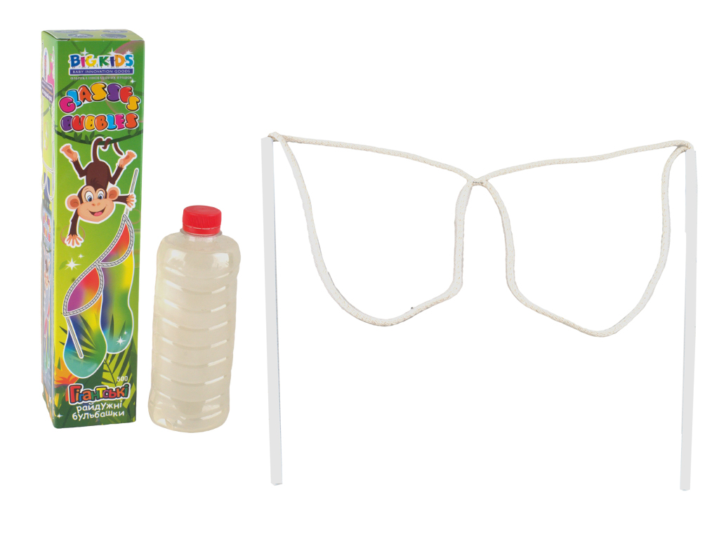Мыльные пузыри Glasses Box-Giant 500 мл, с пускателем 30 см, Big
