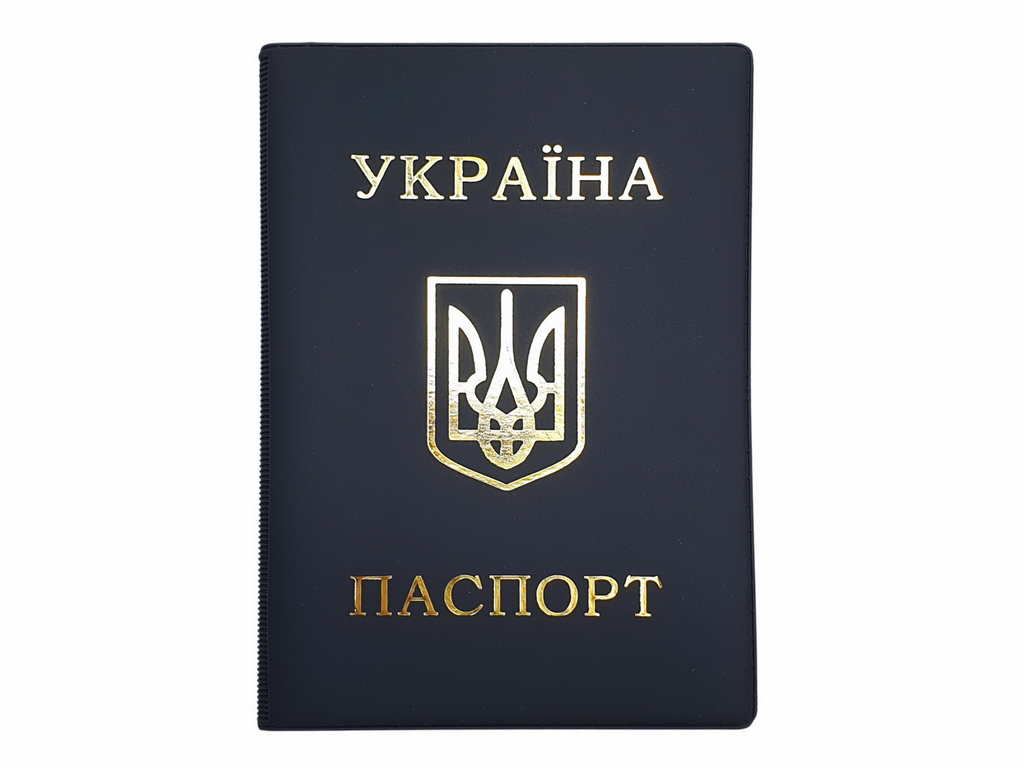 Обложка для паспорта виниловая, с боковыми карманами, цена за 1шт