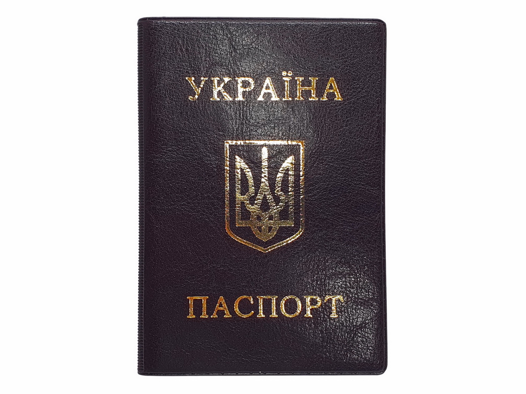 Обложка для паспорта виниловая, с внутренними карманами, цена за 1шт