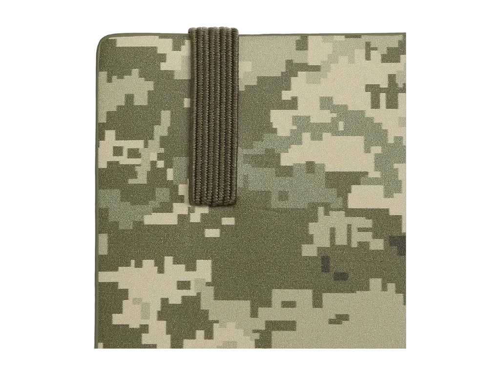 Еженедельник датированный Military 2026, 85×153 мм, 128 страниц, светло-зеленый (хаки), Buromax