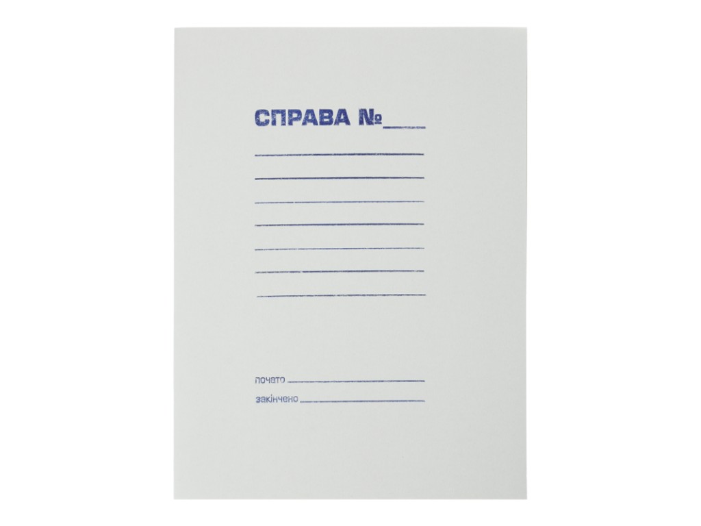 Папка ДЕЛО, А4, картон