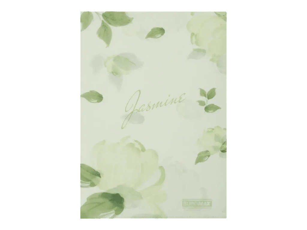Папка-уголок с дизайном Jasmine, A4, пластик 180 мкм