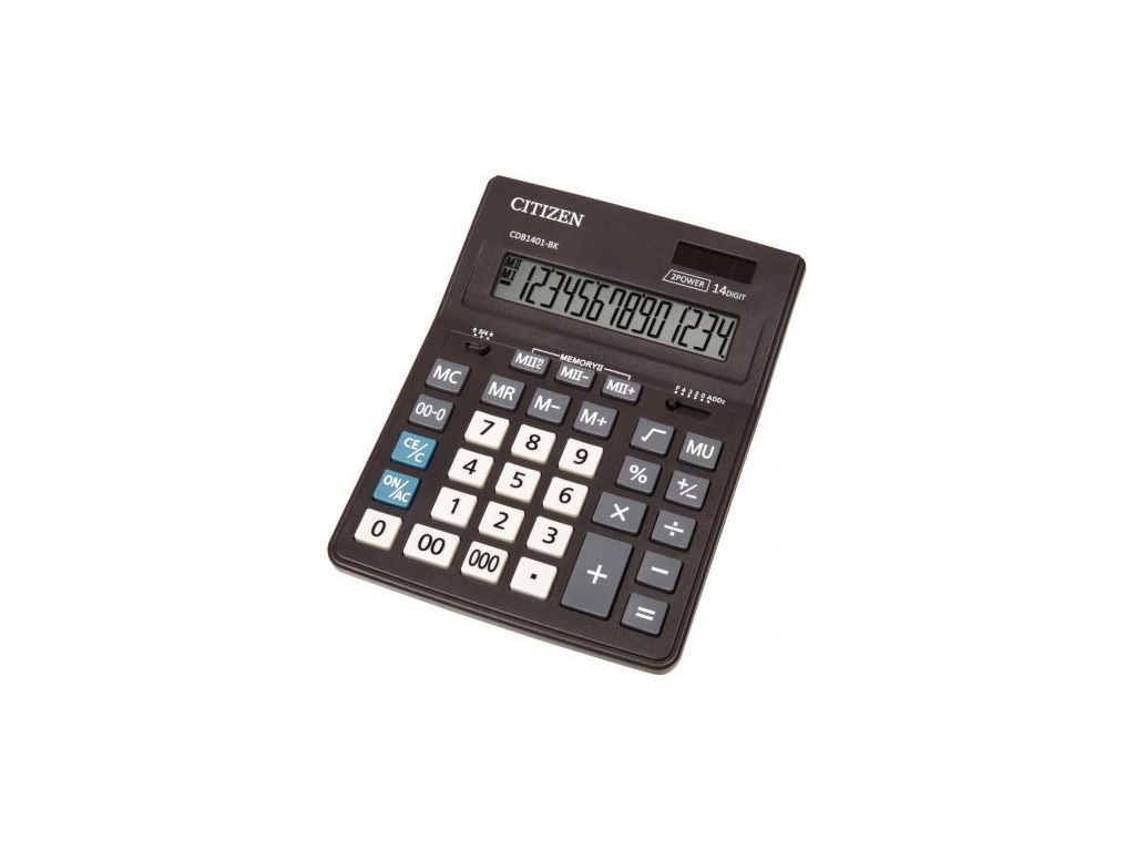 Калькулятор CDB1401-BK 14разр., Citizen CDB1401-BK