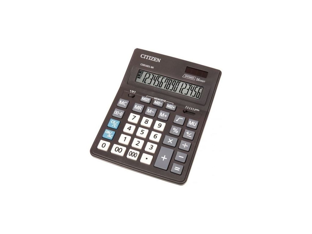 Калькулятор CDB1601-BK 16розр., Citizen CDB1601-BK