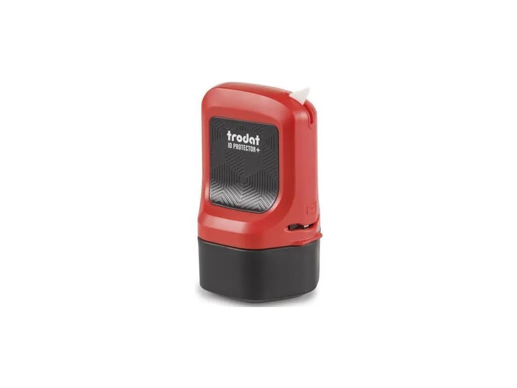 Роликовый штамп ID Protector+, 3 Refills, красный, TRODAT ID Protector+, 3 Refills