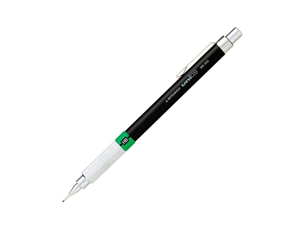 Олівець механічний Uni Mitsubishi 0,9 мм, UNI M9-552 BLACK(JP)