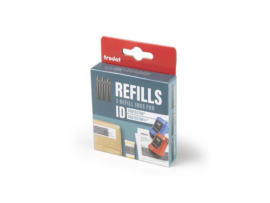 Чернила Refills для ID Protector и ID Protector+ (3 шт.), TRODAT Refills ID Protector