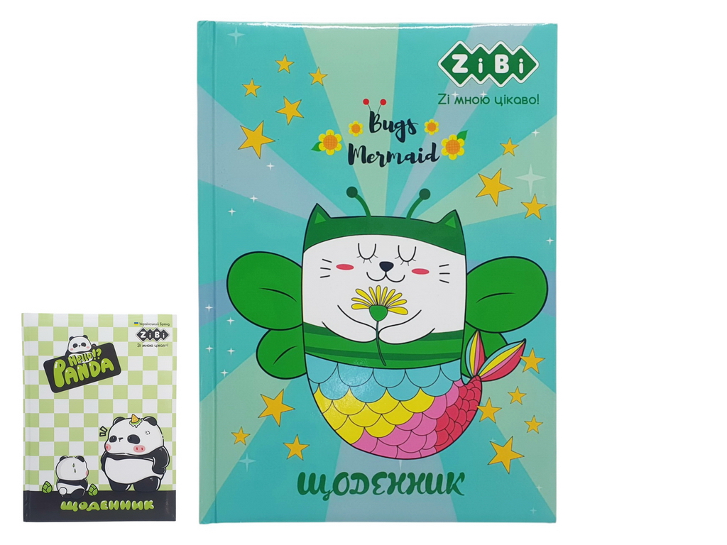 Щоденник шкільний, формат B5, тверда обкладинка