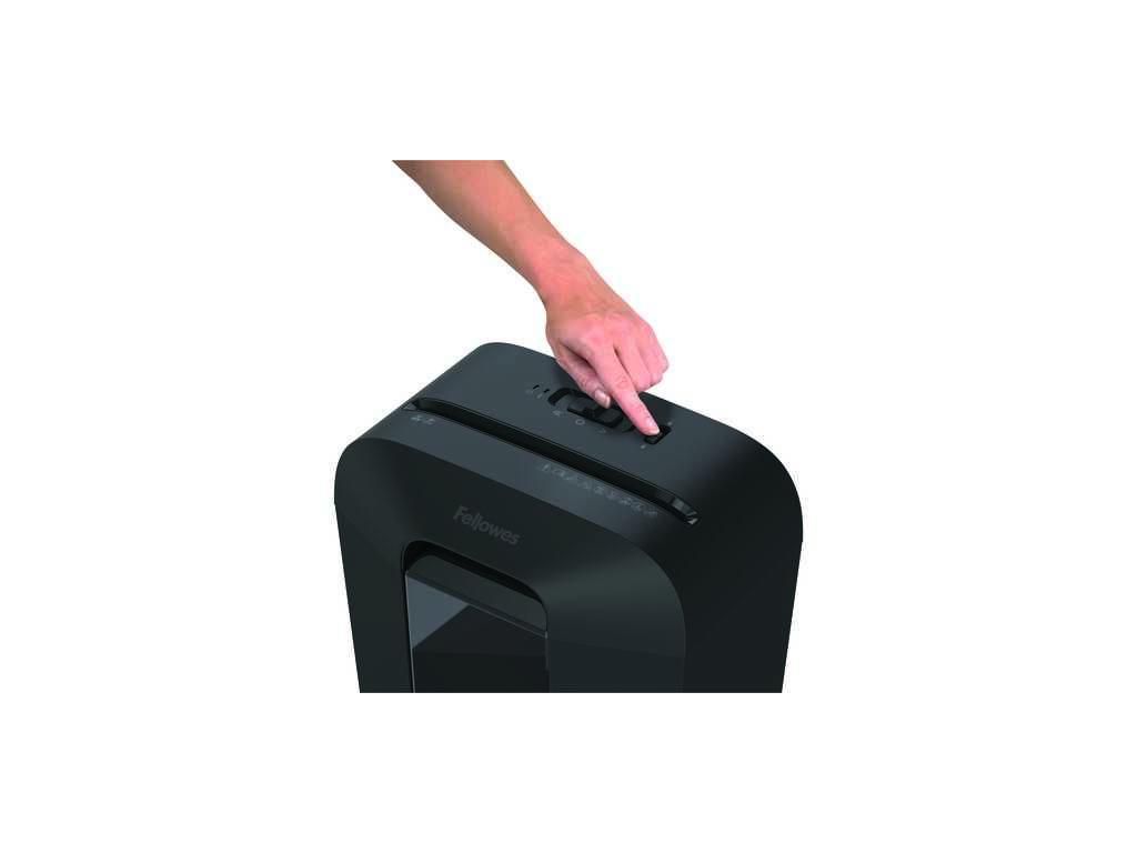 Уничтожитель бумаги LX70 black, 11 л, секр. P-4, фрагменты 4х40мм, корзина 18 литр., Fellowes f.U440