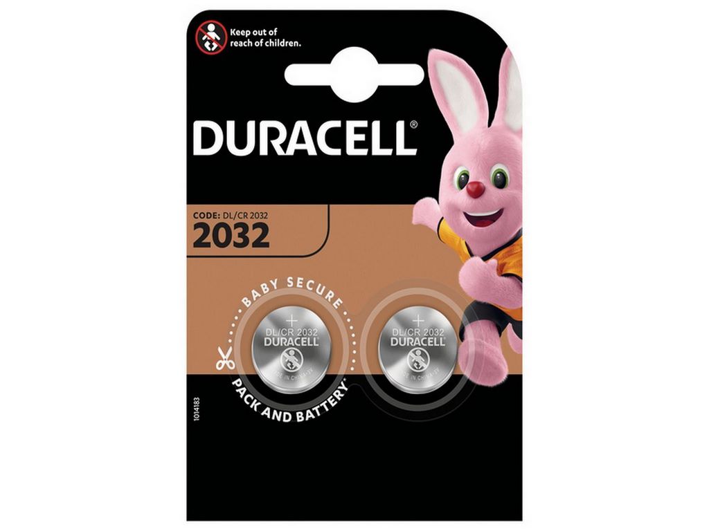 Элемент питания (батарейка) DURACELL DL2032 DSN 2шт., DURACELL s.5010939