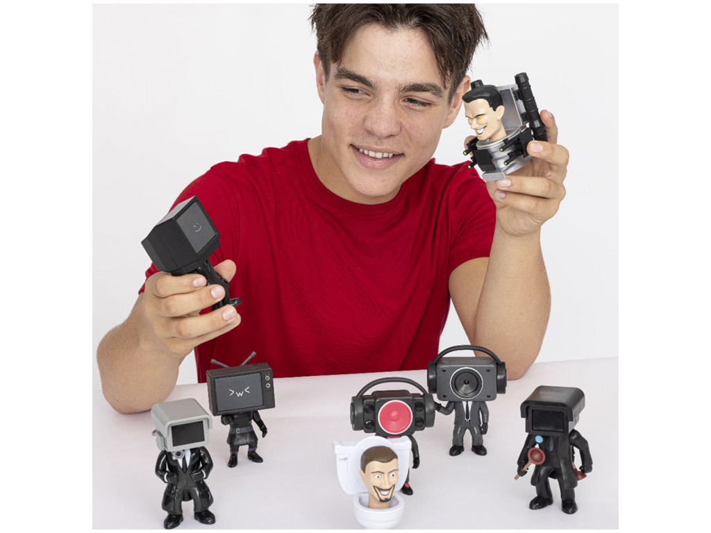 Купить Фигурка сюрприз без функций Skibidi Toilet Mystery Figure