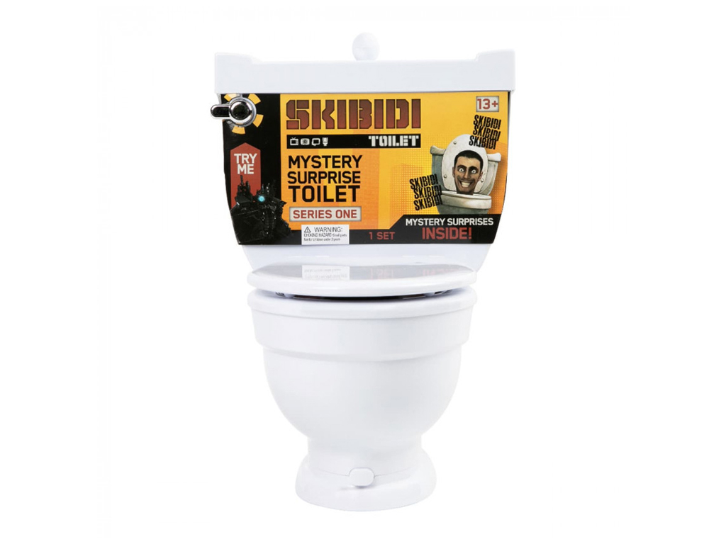 Игрушка в наборе с аксессуарами Mystery Surprise Toilet, Skibidi Toilet
