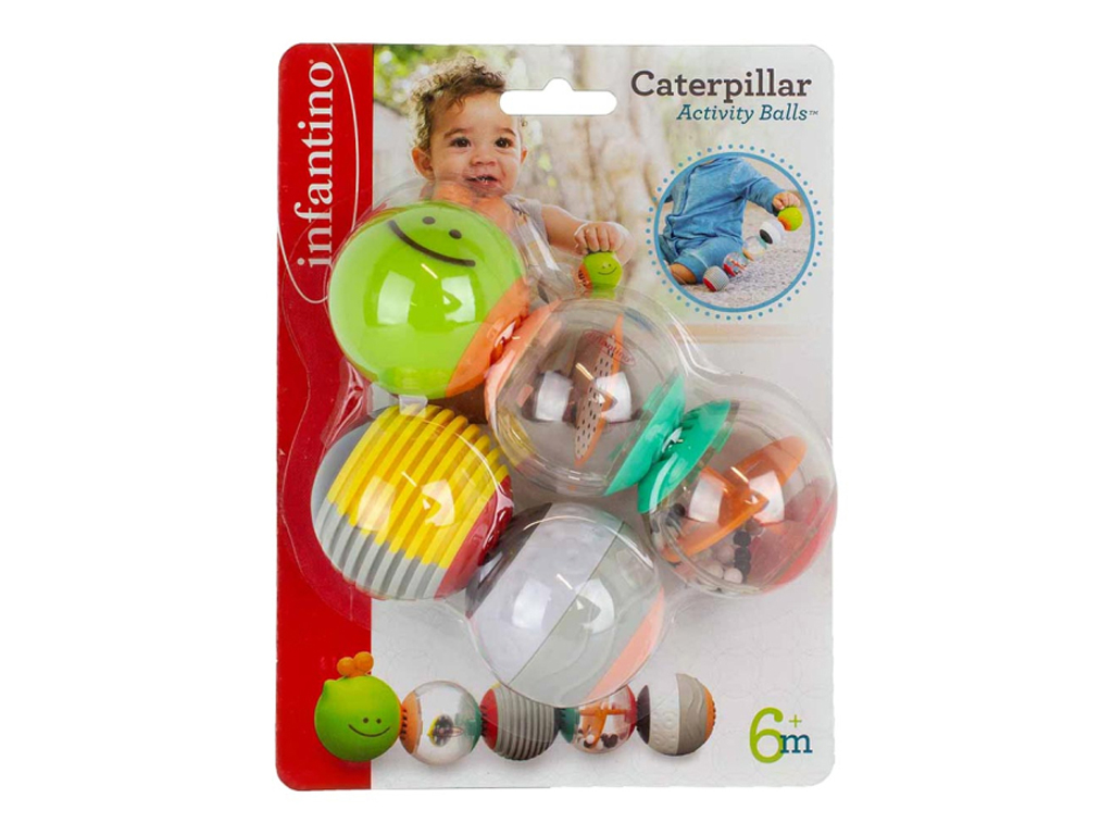 Игрушка из шариков Гусеница, Infantino 216560I