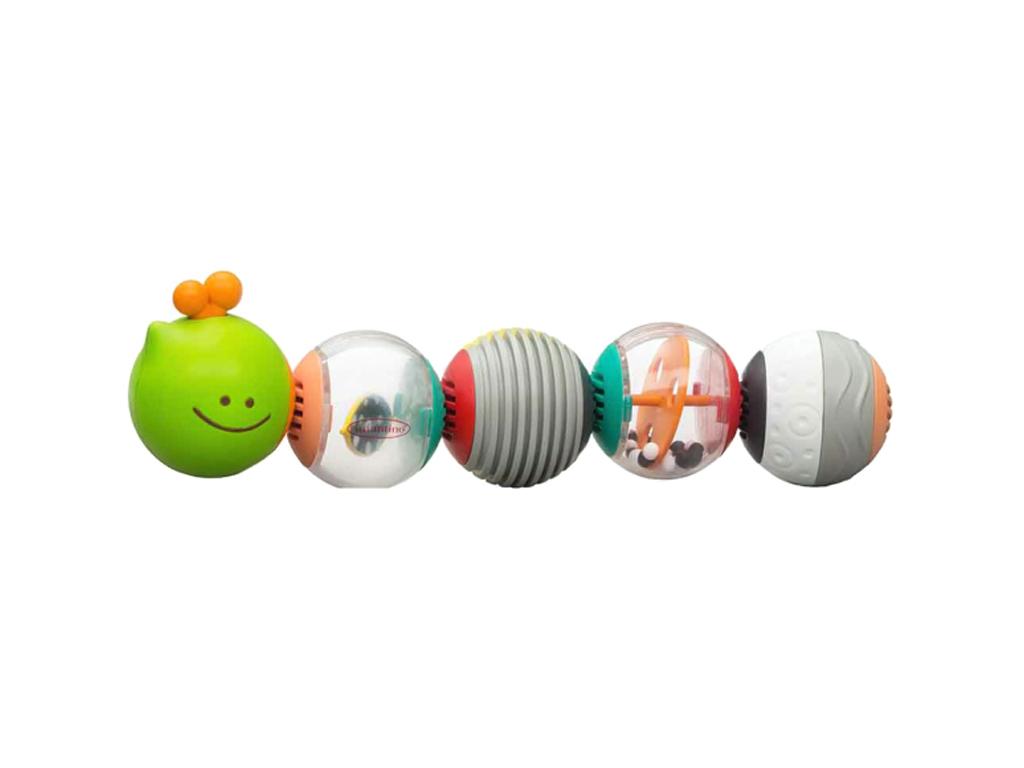 Игрушка из шариков Гусеница, Infantino 216560I