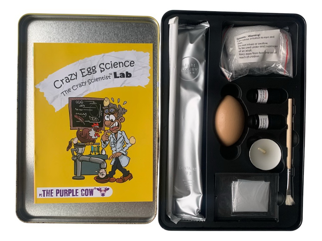 Набір для експериментів з яйцем Crazy Egg, досліди та спостереження, JoyBand