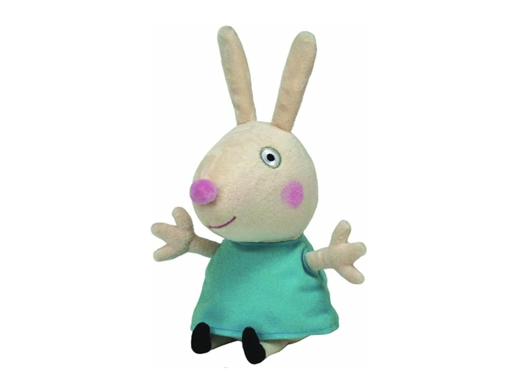 Мягкая игрушка мягконабивная Peppa Pig Кролик Ребекка 15 см, TY 46140