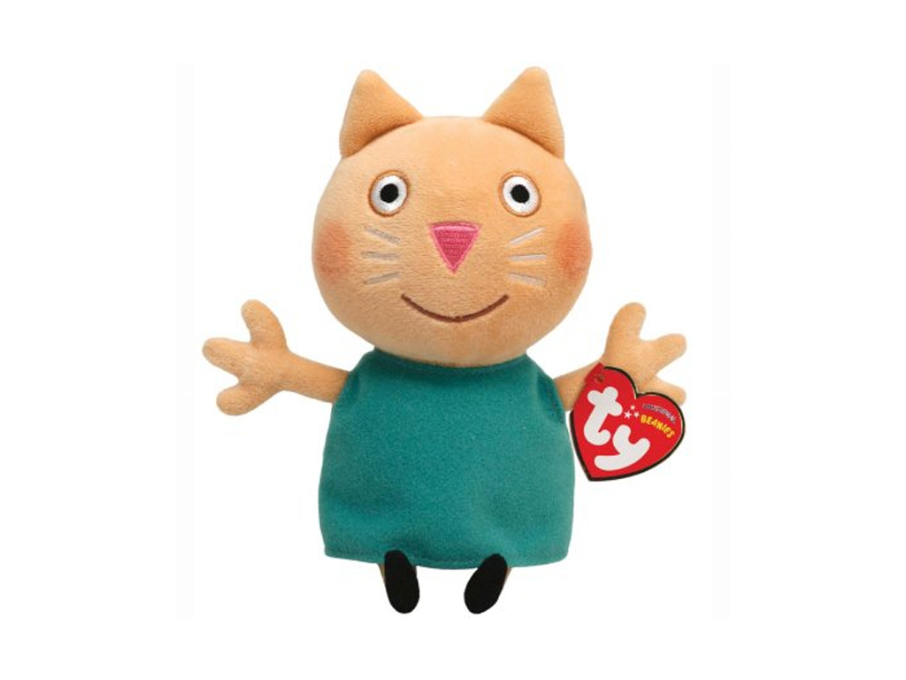 Мягкая игрушка Peppa Pig Кэнди Кэт 15 см, TY