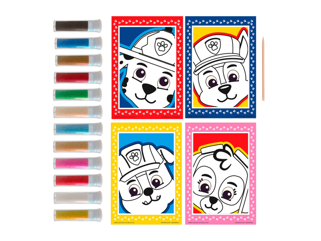 Набор для творчества песочная аппликация Paw Patrol Moxy 723276