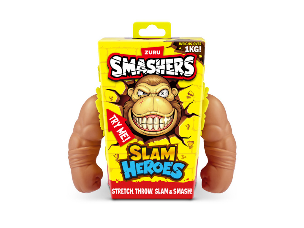 Іграшка Slam Heroes, Brown Gorrila, Smashers 74140B